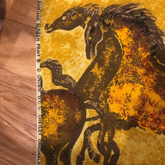 Chetley Originals Fabric-Vintage. Greek Horse design. - Picture 9 of 13